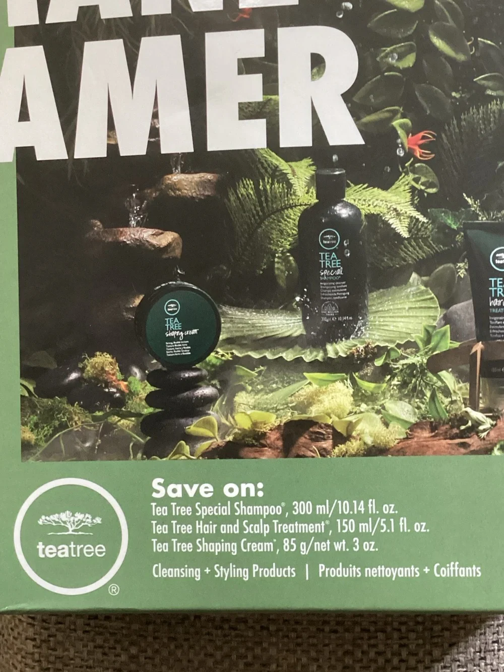 Good Hair Vibes Mane Tamer Men’s Grooming Kit — Green
